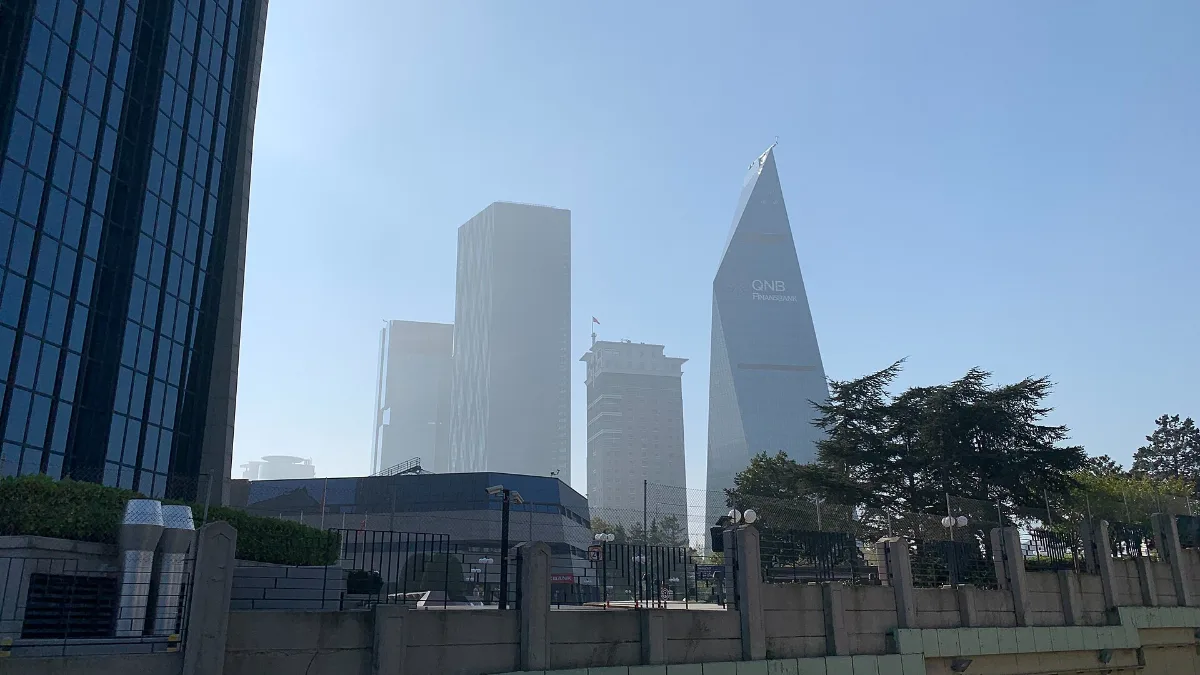 Office towers in Istanbul where graduates staying in Turkey after graduation often work