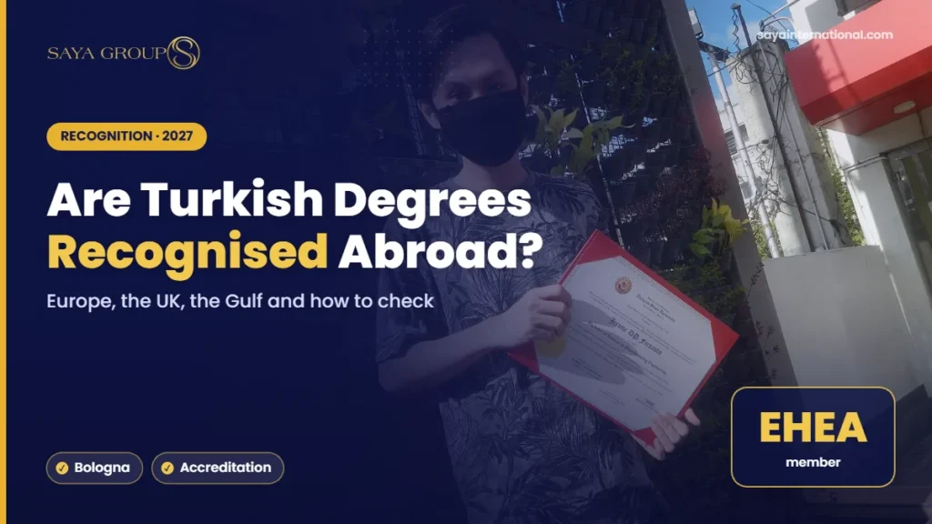 Are Turkish Degrees Recognised Abroad? – Europe, the UK, the Gulf and how to check