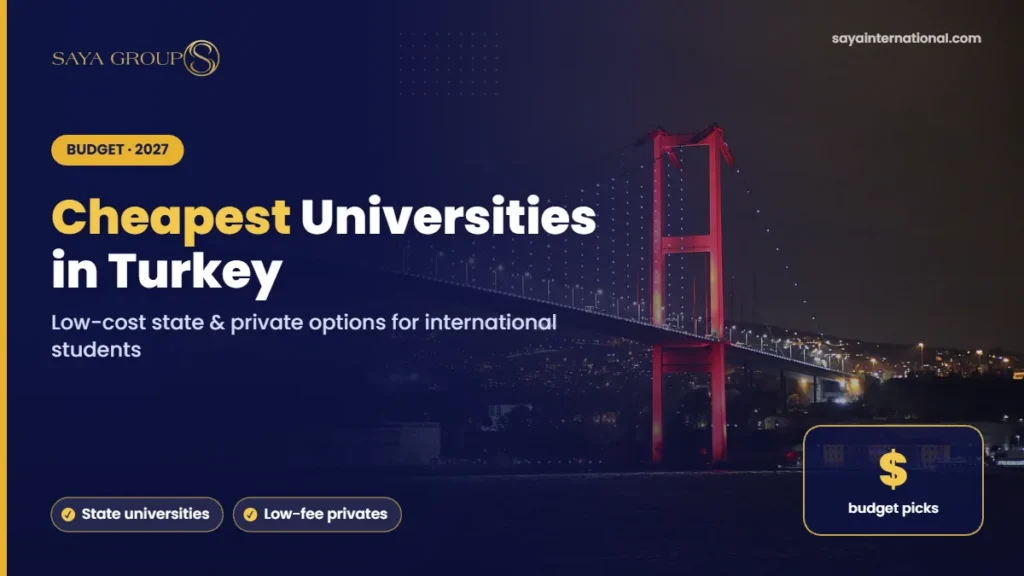 Cheapest Universities in Turkey – Low-cost state & private options for international students