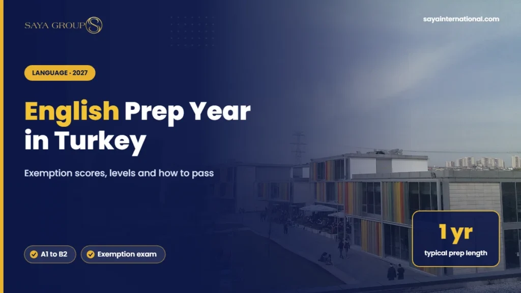English preparatory year in Turkey guide 2027