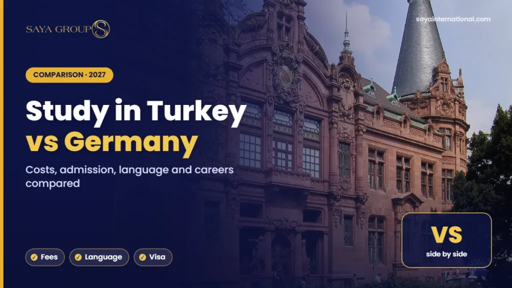 Study in Turkey vs Germany – Costs, admission, language and careers compared