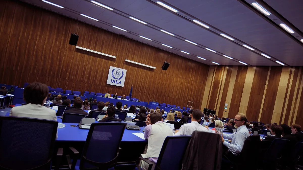 Students in a Model United Nations session, an activity many join when they study international relations in Turkey