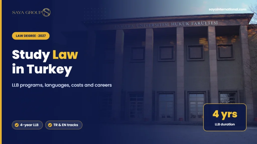 Study law in Turkey: Ankara University Faculty of Law building