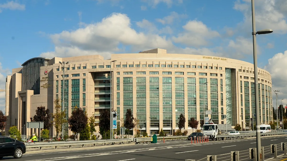 Istanbul Palace of Justice in Çağlayan, a common court visit for students who study law in Turkey