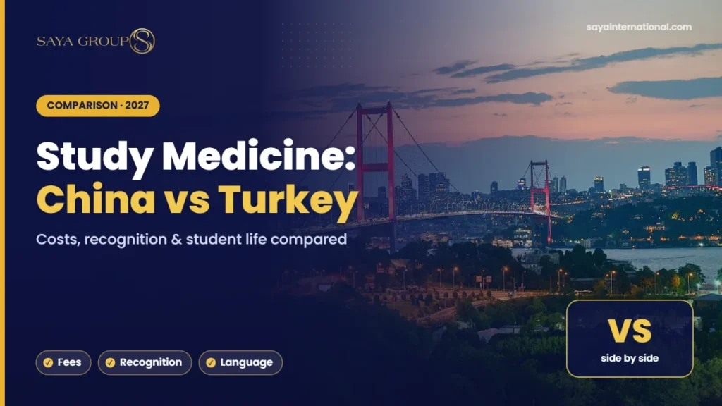 Study Medicine: China vs Turkey – Costs, recognition & student life compared