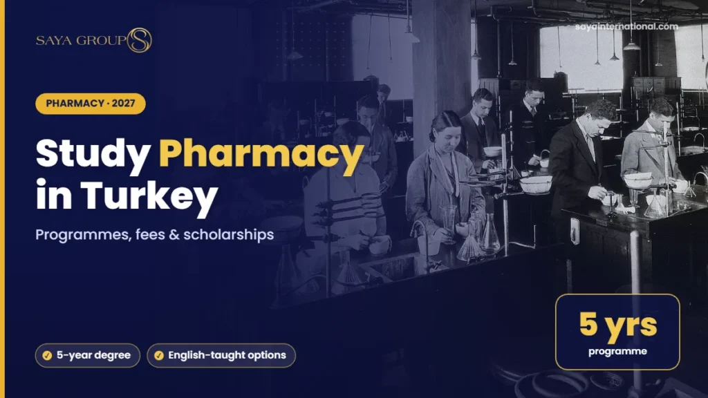 Study Pharmacy in Turkey – Programmes, fees & scholarships