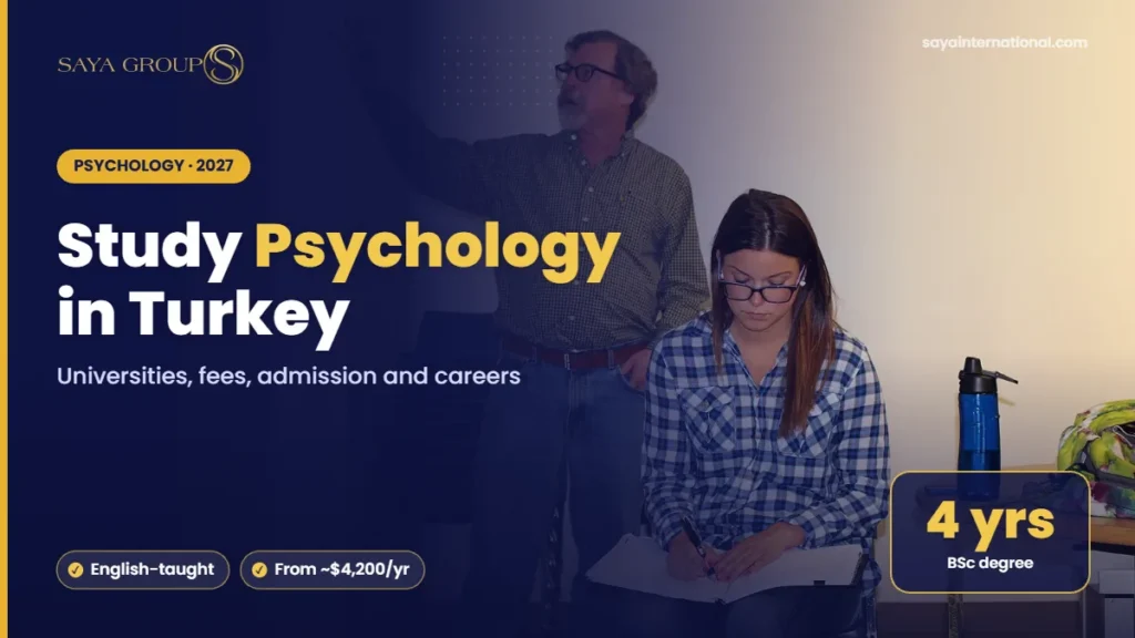 Study Psychology in Turkey – Universities, fees, admission and careers