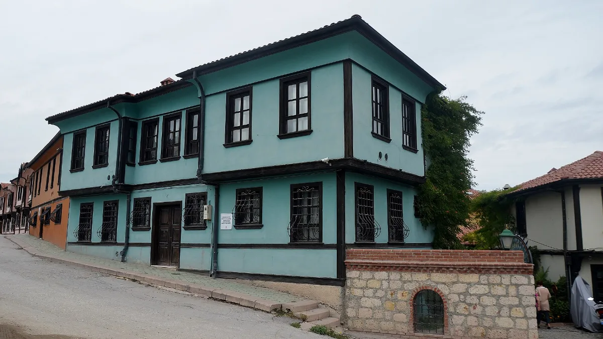 Restored Ottoman houses in Odunpazarı, a favourite area for students studying in Eskisehir