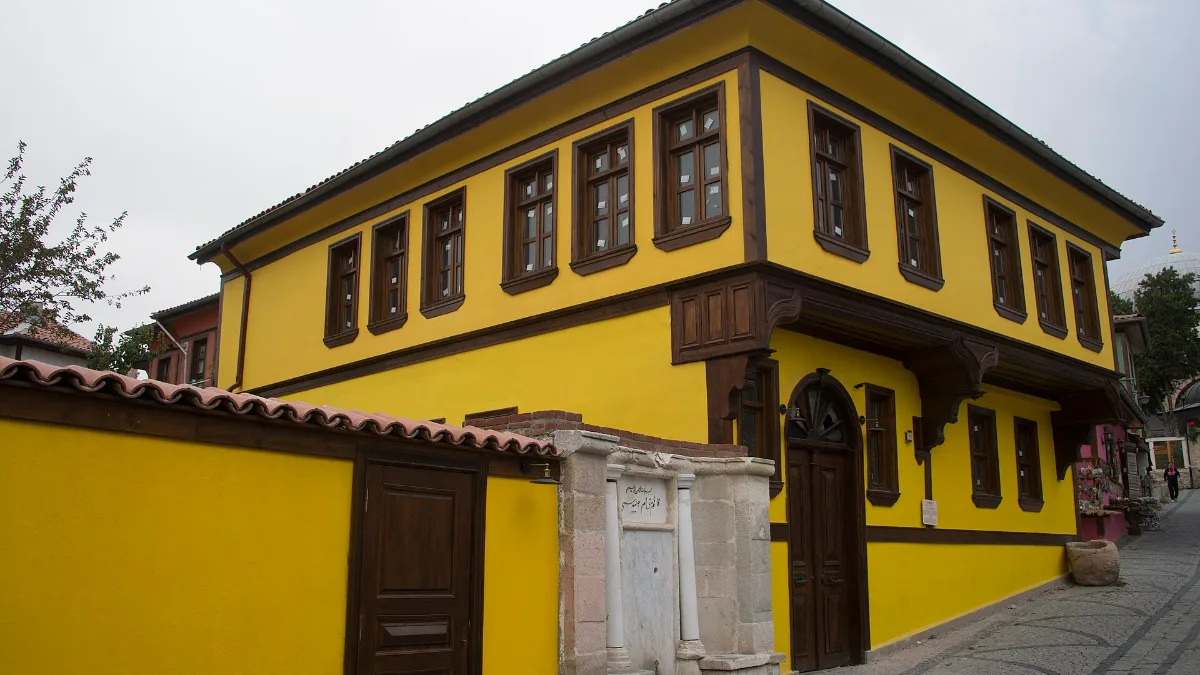 Restored house in Eskişehir, a city where many holders of the Turkey long-term residence permit live