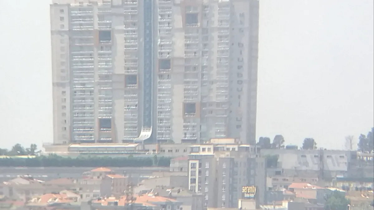 Residential buildings in Istanbul