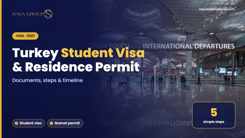 Turkey Student Visa & Residence Permit – Documents, steps & timeline
