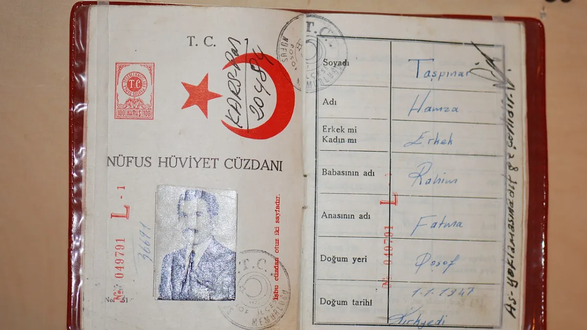 A Turkish passport