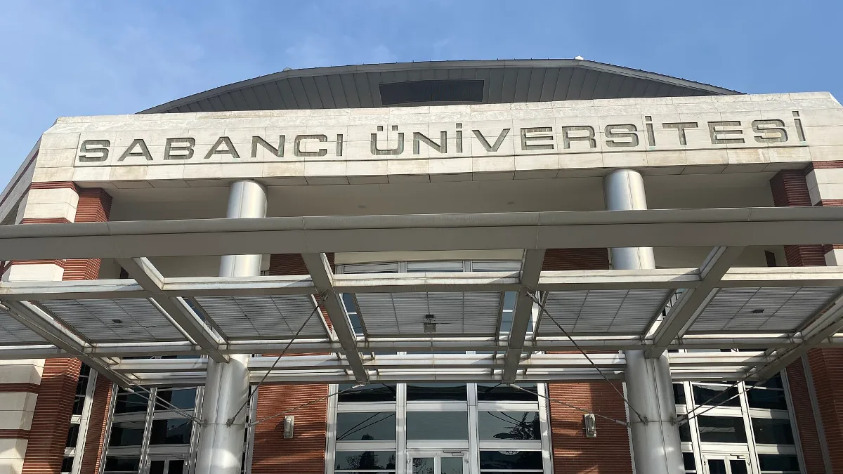 Sabancı University main entrance, a regular name in Turkish universities world rankings