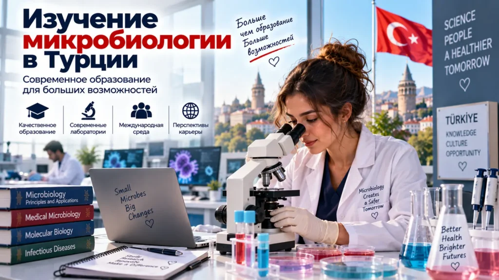 Изучение микробиологии в Турции