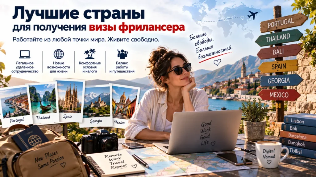 Лучшие страны для получения визы фрилансера
