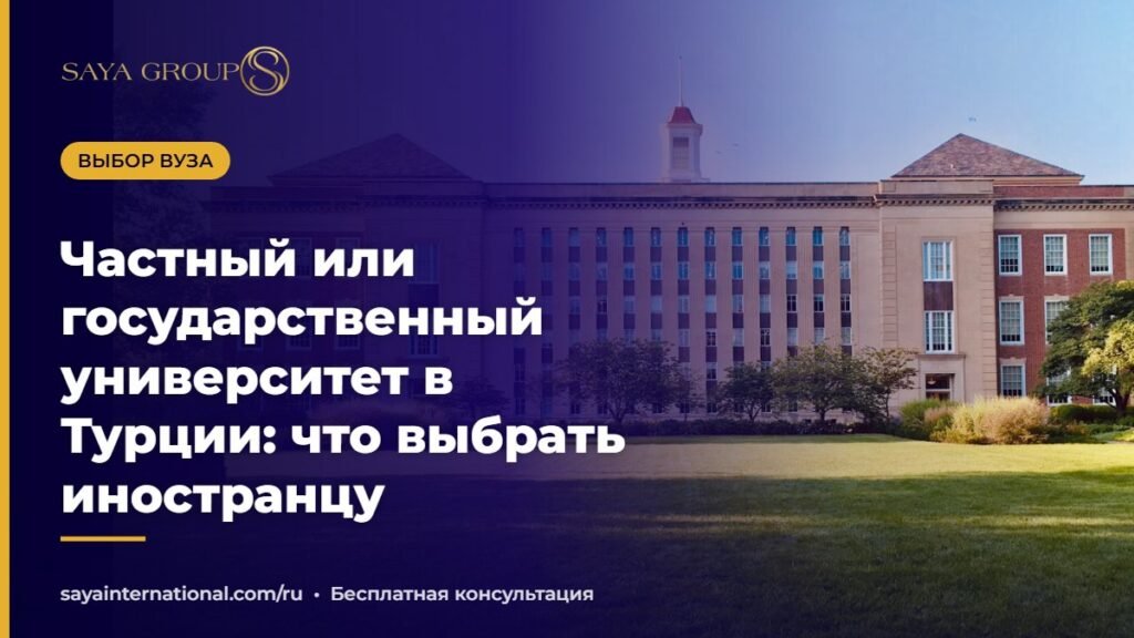 Кампус турецкого вуза — выбор: частный или государственный университет в Турции